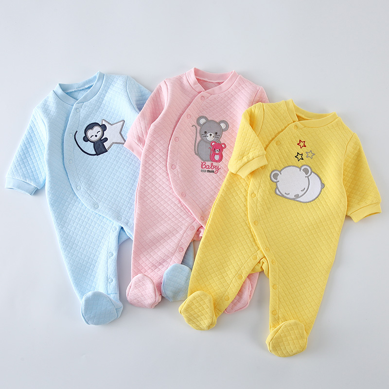 Baby Products Website - Baby Cotton Rompers Clothes Newborn Long