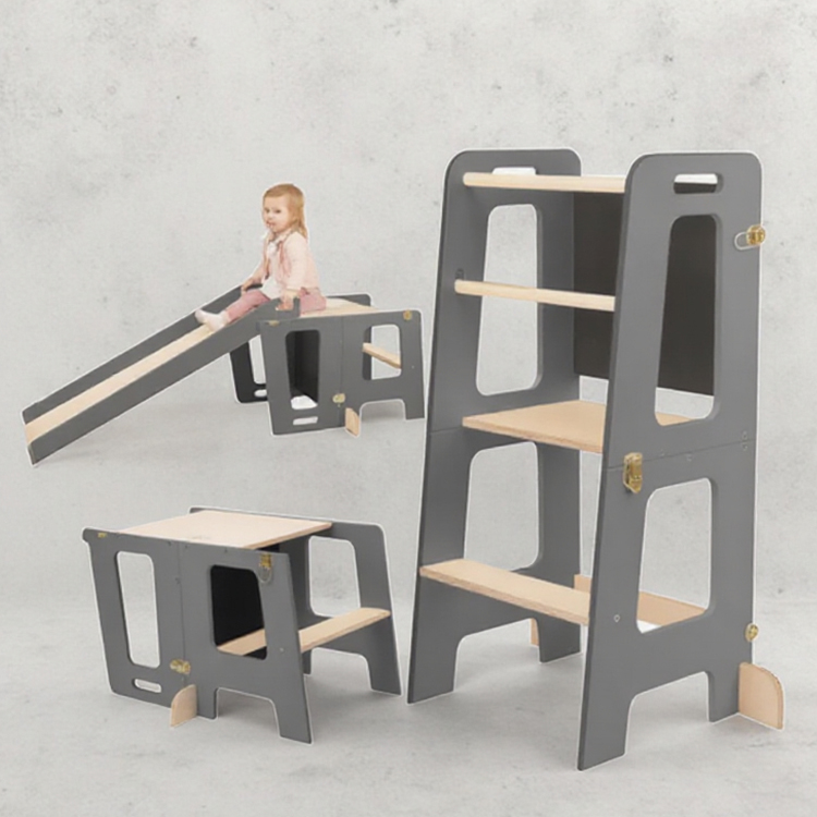 Toddler Learning Tower - Toddler Step Stool Folding Toddler Learning