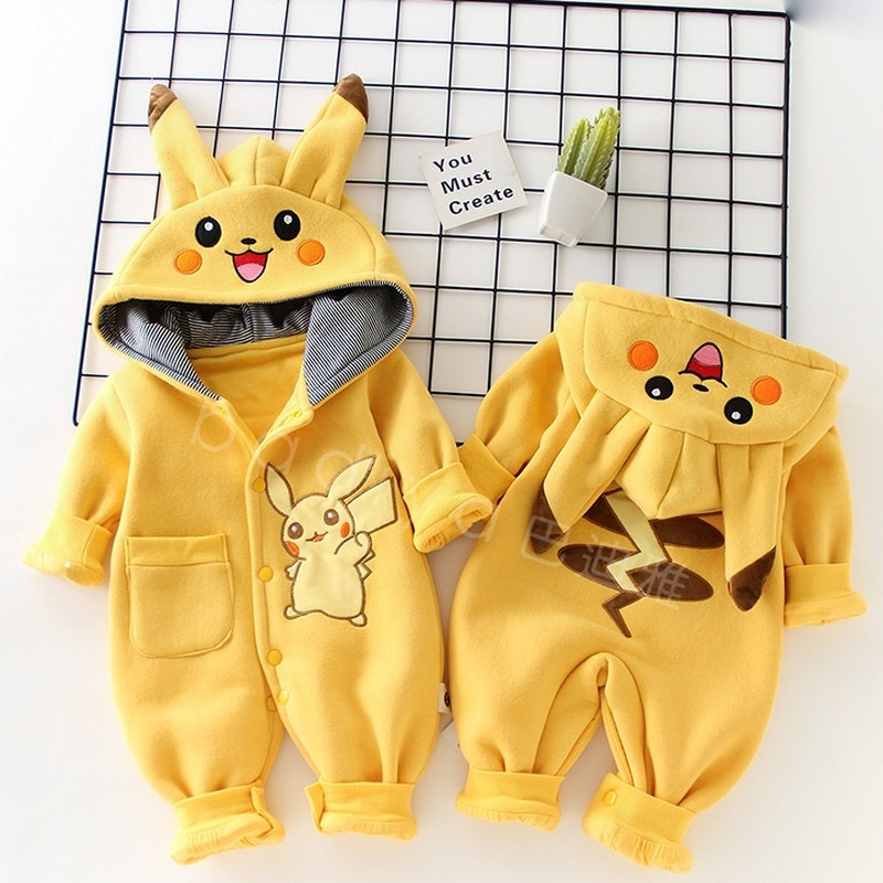 Baby Products Website - Cartoon Pocket Monsters Baby Pyjamsa Newborn