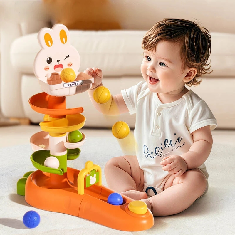 Toddler Learning Tower - Montessori Baby Ball Drop Toy Toddlers