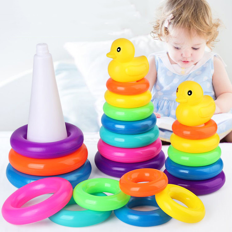 Toddler Learning Tower - Montessori Stacking Toys for Babies 0