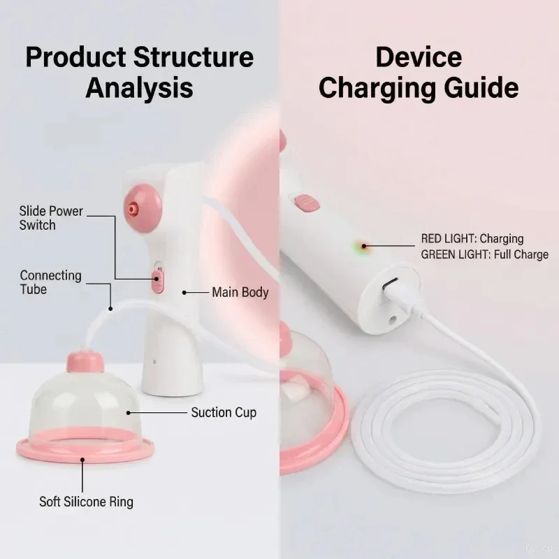 Electric Chest Massage Device  - Breast Pump recension och pris