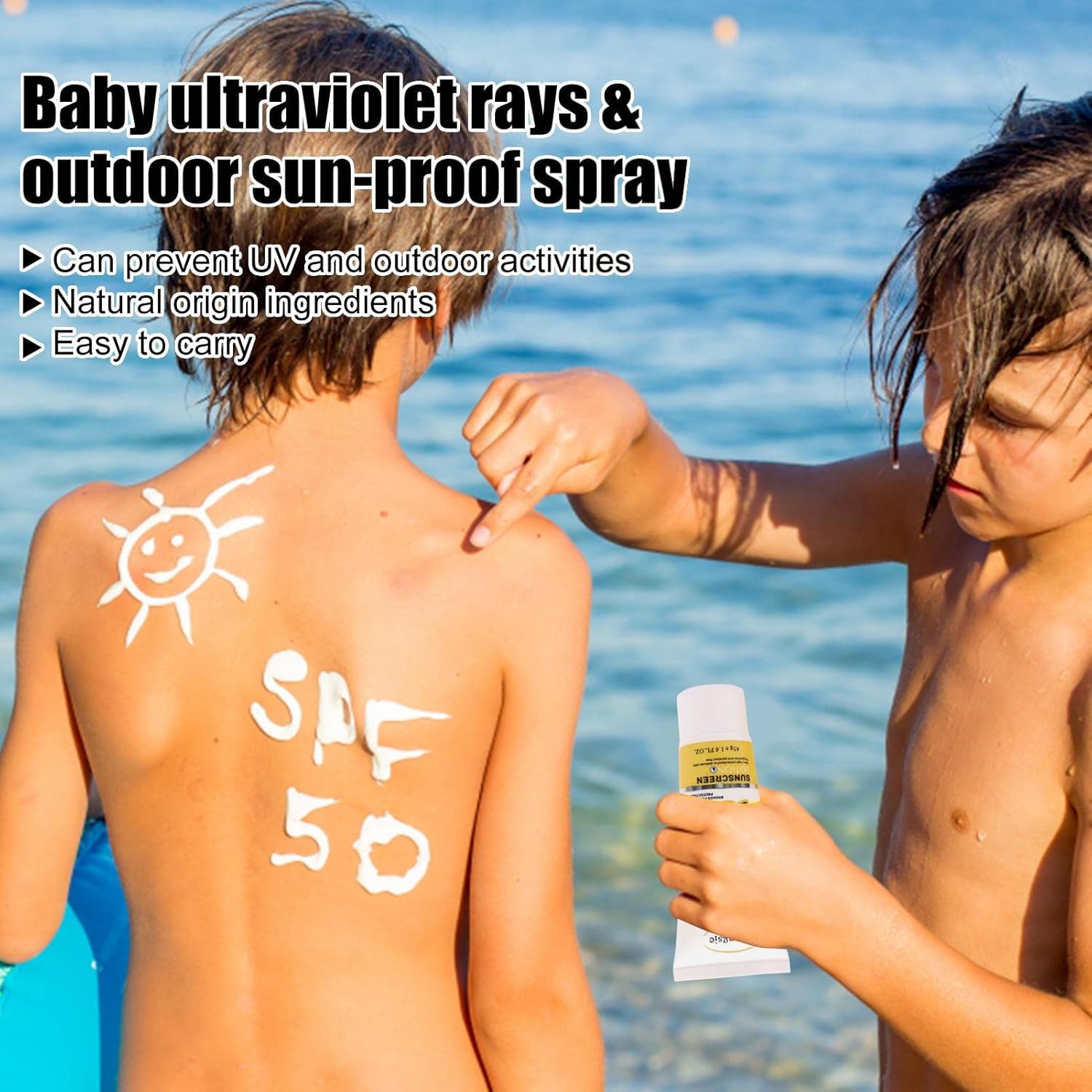 Baby Sunblock Cream Protect an - Baby Sunscreen Lotion recension och pris