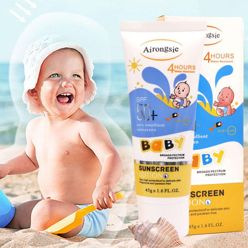 Airongsje SPF50+ Baby Sunscree - Baby Sunscreen Lotion recension och pris