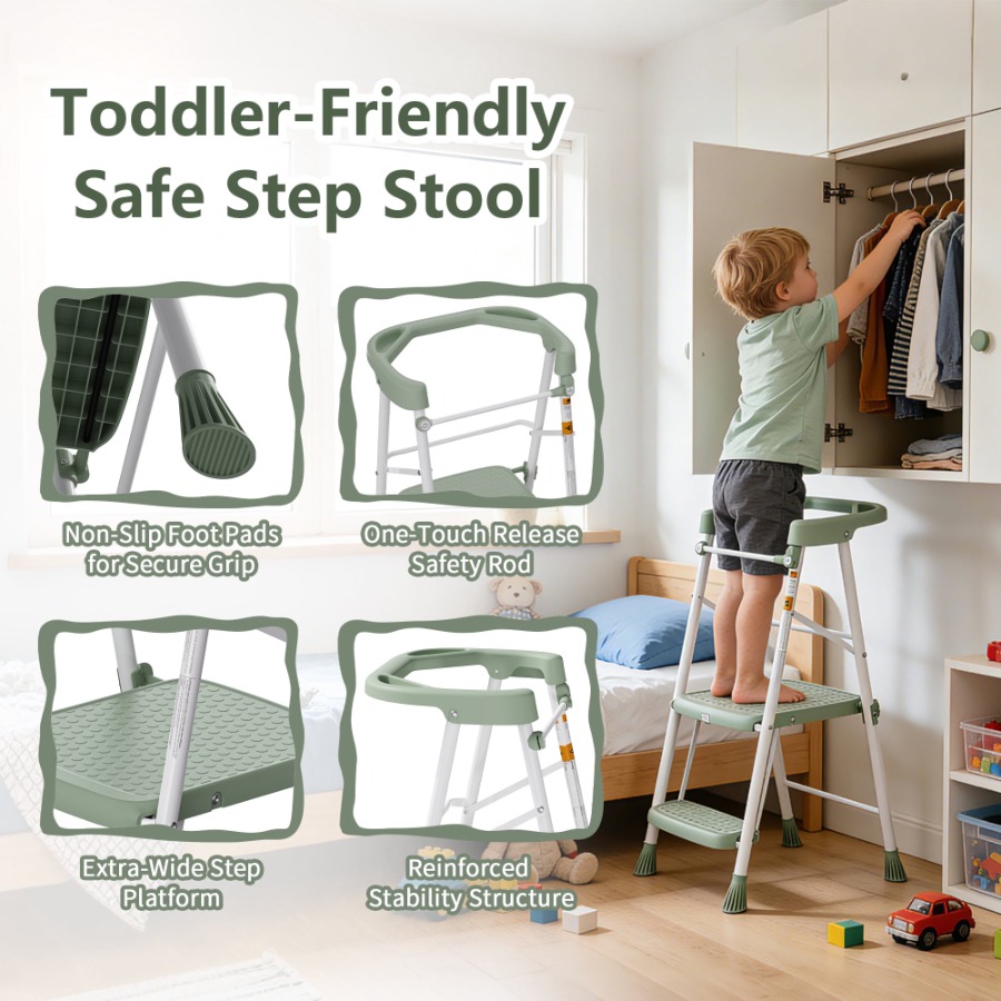 Toddler Kitchen Step Stool Hel - Toddler Learning Tower recension och pris