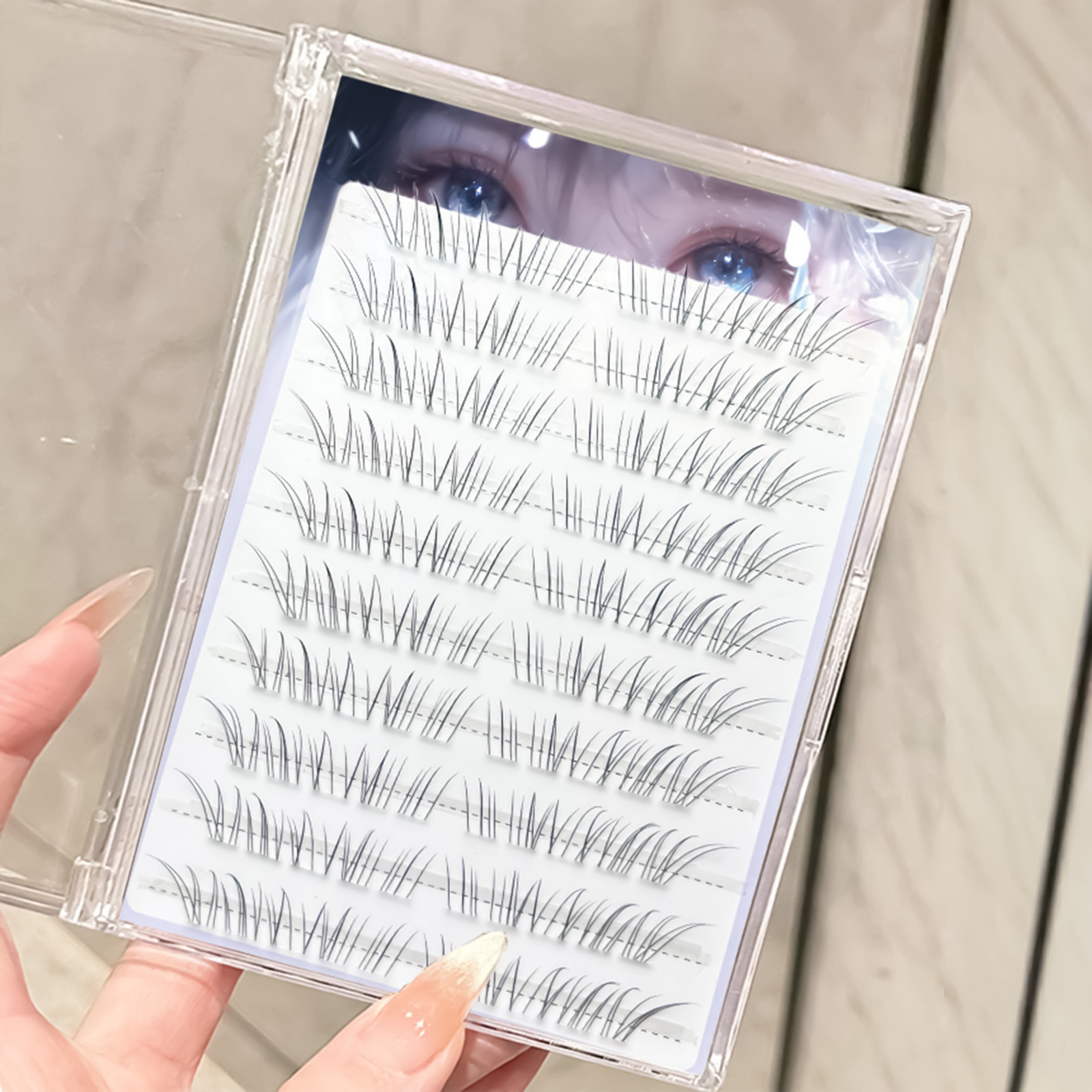 Korean Style False Eyelashes B - Baby Products Hair recension och pris