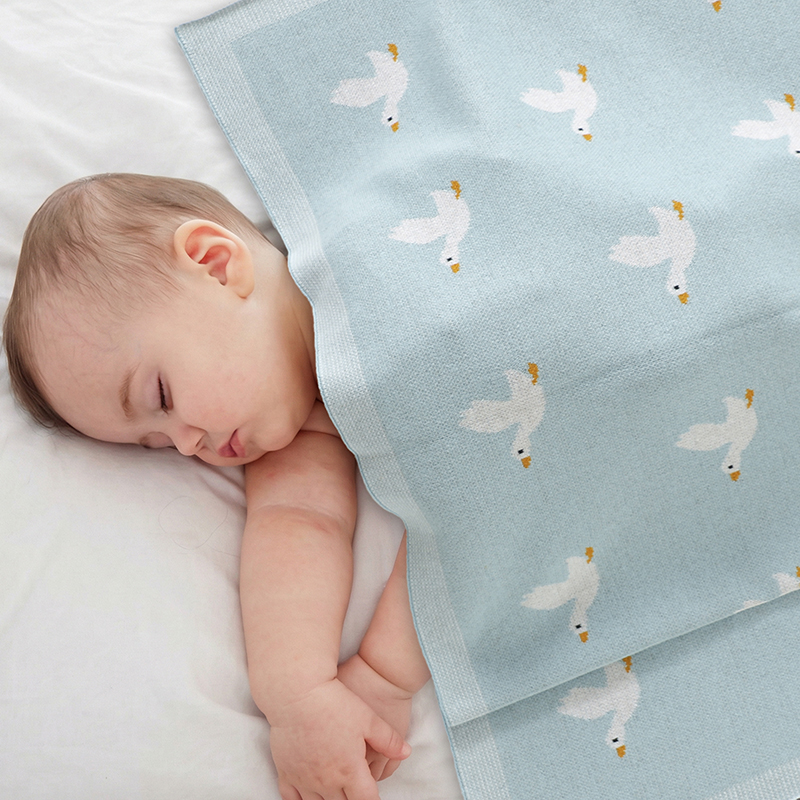 Cotton Baby Blankets Knit Infa - Baby Sleep Sack recension och pris