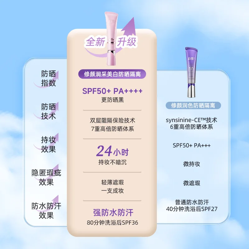 BABI Face Isolation 30g SPF 50 - Baby Sunscreen Lotion recension och pris