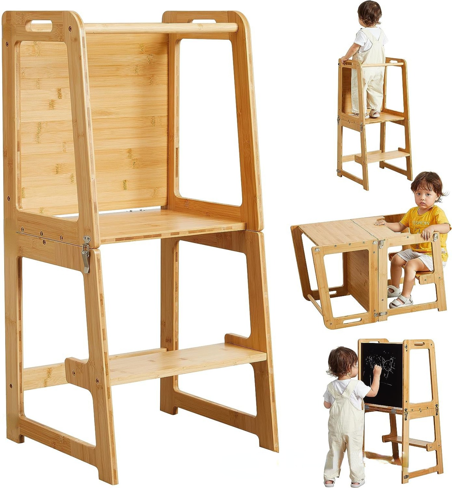 Foldable Toddler Kitchen Tower - Toddler Learning Tower recension och pris