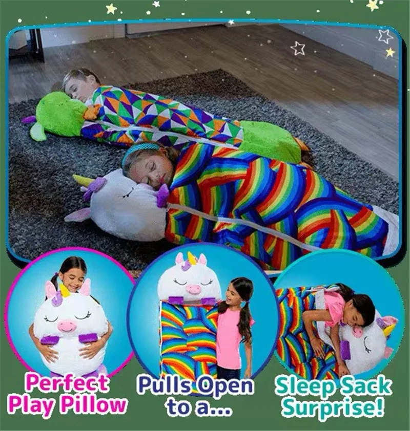 Kids Cartoon Animal Sleeping B - Baby Sleep Sack recension och pris