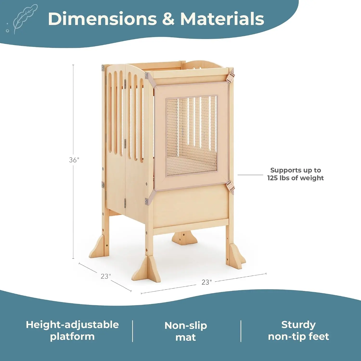 Kitchen Helper® Toddler Tower  - Toddler Learning Tower recension och pris