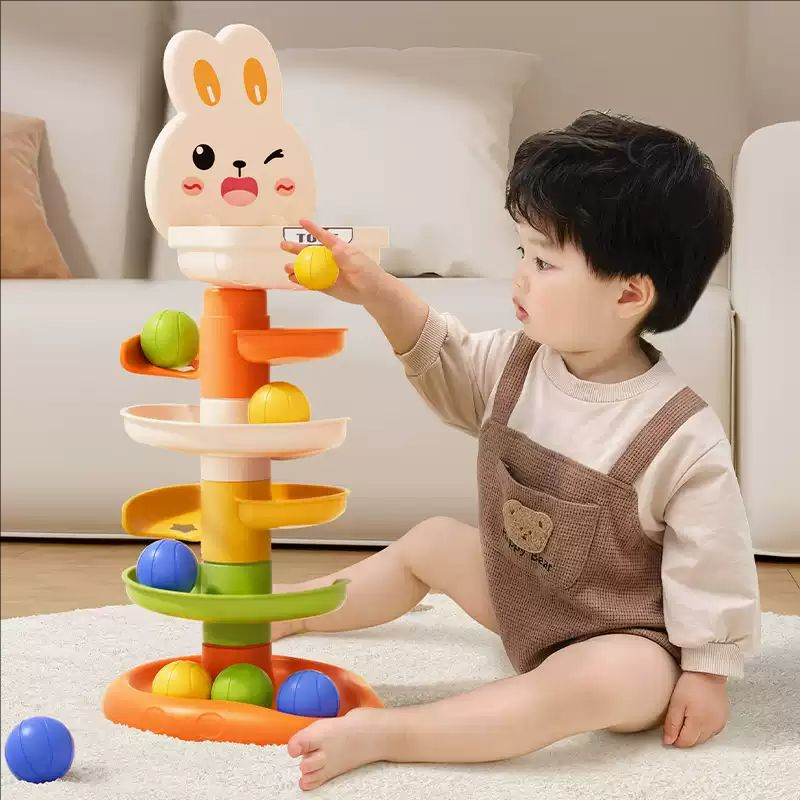 Montessori Baby Ball Drop Toy  - Toddler Learning Tower recension och pris