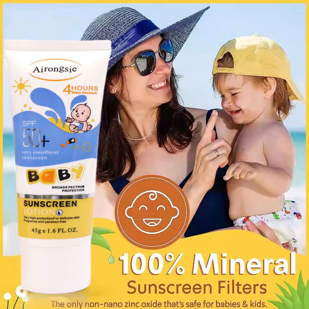 Kids Sun Protection Cream SPF5 - Baby Sunscreen Lotion recension och pris