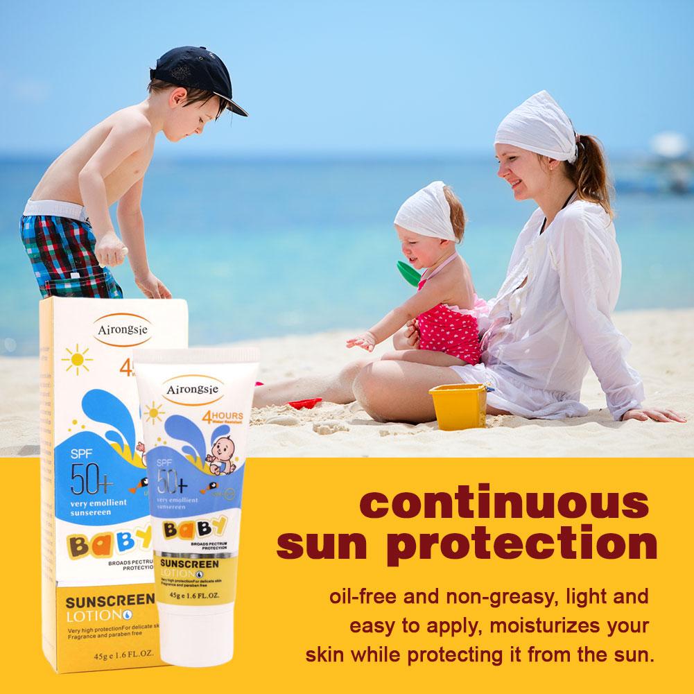 Kids Sun Protection Cream SPF5 - Baby Sunscreen Lotion recension och pris