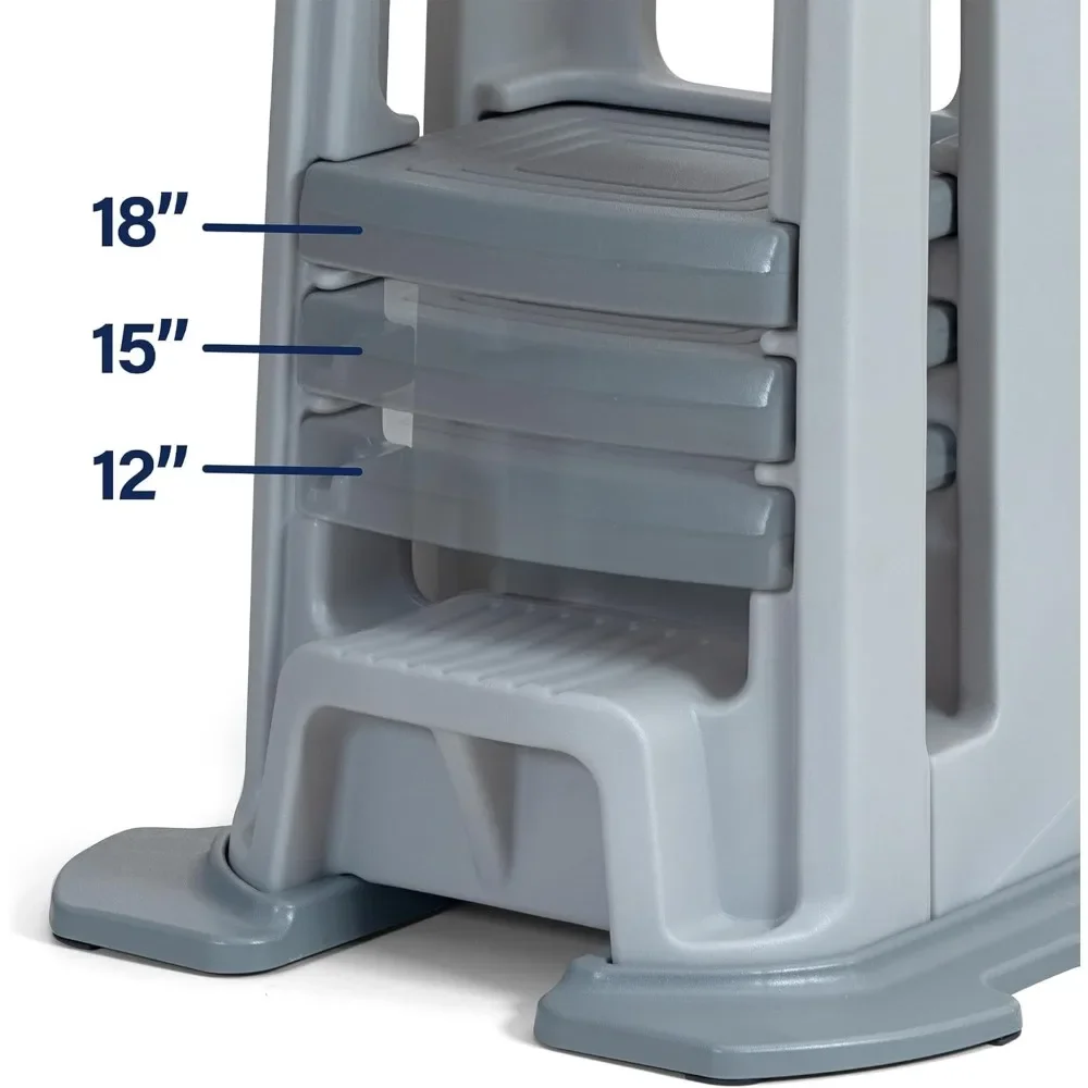 Toddler Tower Montessori Stand - Toddler Learning Tower recension och pris