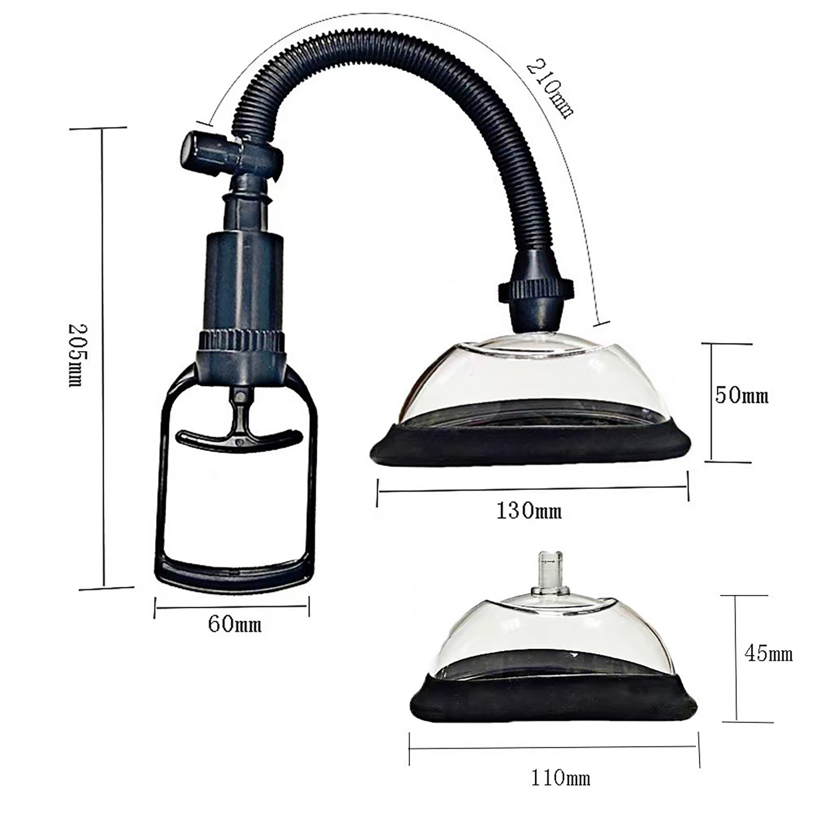 Manual Vagina Pump Female Brea - Breast Pump recension och pris